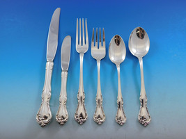 Rose Cascade by Reed &amp; Barton Sterling Silver Flatware Service Set 81 pieces - £4,136.88 GBP