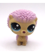 Littlest Pet Shop Authentic Pink Cream Hedgehog Blue Eyes - $6.80