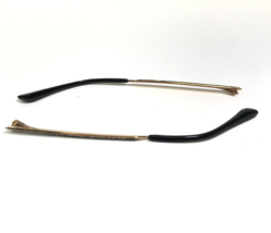 Jimmy Choo JC203 003 Gold Black Eyeglasses Sunglasses ARMS ONLY FOR PARTS - $27.83