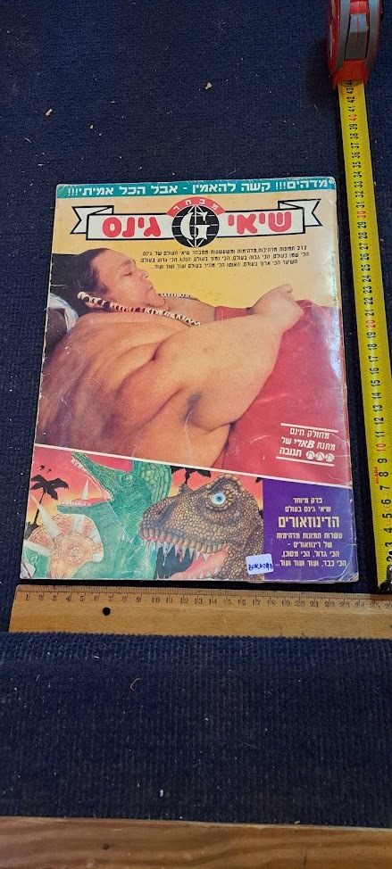 Guinness World Records old sticker album [BOK10298] - $45.00