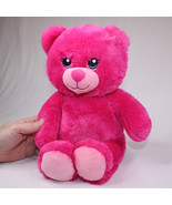 Build A Bear Workshop BAB Teddy Magenta Bright Pink Soft Stuffed Animal ... - $9.70