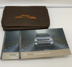 2018 Jeep Compass Owners Manual Set with Case OEM A02B56049 - £34.80 GBP