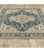 3 X 5 Gray Oriental Stain Resistant Indoor Outdoor Area Rug - $167.69 CAD