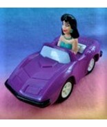 Burger King Toy -  Archie Comic Character Veronica in Purple Car Vintage... - $93.27 MXN