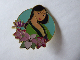 Disney Trading Pins Mulan Flower Portrait - $18.50