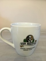 Van Houtte Coffee  Master Roaster with Logo White Ceramic Cup Danesco - £7.61 GBP