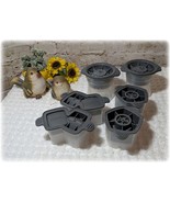 3 Sets of TOVOLO 2 Sphere, 2 Rare Rose, 2 Double Square Ice Cube Molds S... - €13,19 EUR