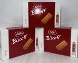 3~Packs Lotus Biscoff Europe&#39;s Favorite Cookie 8.8oz,4ct, 35.2oz Each, T... - $34.16