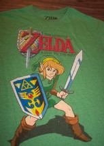 Vintage Style THE LEGEND OF ZELDA LINK Nintendo T-Shirt Mens SMALL - $16.34