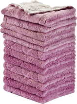 12PCS Kitchen Towels Dish Towels, Multipurpose Reusable Dish Cloths, Double-Side - £6.12 GBP