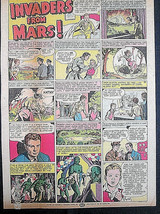 : (INVADERS FROM MARS) ORIG,1953 COMIC HARALD WILLIAM CAMERON MENZIES:DIR - £222.00 GBP