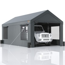 VEVOR Carport, Heavy Duty 10x20ft Car Canopy, Outdoor Garage Shelter with Remova - £314.71 GBP