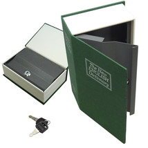 New Green Creative Key Lock Dictionary Book Hidden Safe Hide Cash Stuffs... - $25.99
