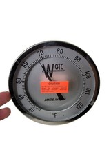 WGTC  5&quot; Bi-Metal Thermometer Adjustable Angle 4&quot; Stem Model 4155 .. WF-134 - $29.40