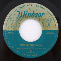 The George Poole Orchestra – Singin&#39; The Blues / Johnson Rag - 45 rpm 7&quot; 4-506 - £21.22 GBP