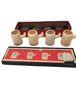 Thumb Shot Glasses Set of 4 Made in Japan Thumb Do Dont Cant Fun 2 oz Vi... - £20.04 GBP