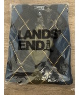 NWT Lands End Men&#39;s 100% Cotton Drifter Argyle Diamond Sweater Medium 38-40 - $22.00