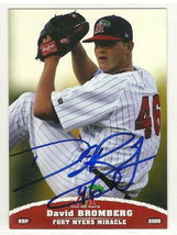 David Bromberg signed autographed card 2009 Fort Myers Miracle - £7.67 GBP