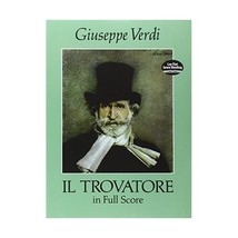 Il Trovatore in Full Score Verdi, Giuseppe - $39.00