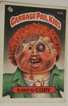 Garbage Pail Kids 1986 Kayo&#39;d COdy trading card - £1.93 GBP