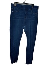 Liverpool Women&#39;s Jeans Hi-RiseAnkle Pull-On Skinny Denim Dark Blue Plus Size 14 - £22.15 GBP