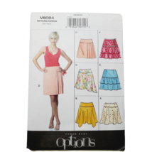 Vogue V8084 Sewing Pattern Womens Sz 18-22 Skirts Uncut 6 Variations Very Easy - $12.86