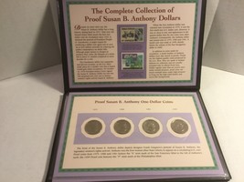 Complete Collection Proof Susan B. Anthony Dollars, One From Each Issued Year - £53.55 GBP