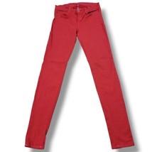 J Brand Jeans Size 27 W26&quot;xL30&quot; J Brand Super Skinny Jeans Stretch Lipst... - $36.62