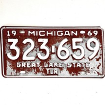 1969 United States Michigan Great Lakes Trailer License Plate 323-659 - £14.70 GBP