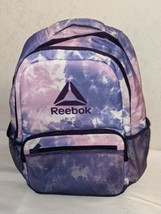  Reebok Spellbinding Backpack 17.5x13x6.25&quot; Water Resistant Accessory Pocket - £13.79 GBP
