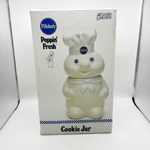 1988 Pillsbury Doughboy Ceramic Cookie Jar 12&quot; Benjamin &amp; Medvin - £39.86 GBP