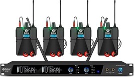 D Debra Audio PRO Mono ER-202 UHF Dual Channel Wireless in Ear Monitor S... - $71.25