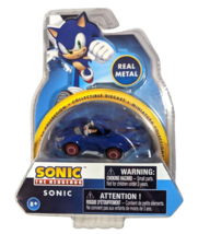 Sonic the Hedgehog Metal Diecast Racer 1:64 Miniature Collectible New In Package - £15.95 GBP