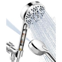 Filtered Shower Head With Handheld Matte Black, 6 Modes High Pressure Sh... - $50.99