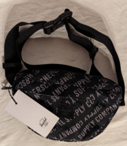 NEW Herschel Supply Co Nineteen Fanny Pack Black Canvas Hip Belt Waist Bag - £23.32 GBP