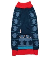 Marvel Spider-Man Gingerbread Dog &amp; Cat Turtleneck Christmas Sweater (M)... - £11.67 GBP