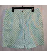 NEW WOMENS KIM ROGERS MINT GREEN W/ WHITE CIRCLES SHORTS W/ POCKETS  SIZ... - $26.95