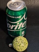 Vintage Ice Snowball Christmas Replacement Bulb Light Green Working - $153.48 MXN