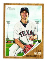 2011 Topps Heritage #207 C.J. Wilson - $3.00