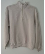 PGA Tour Longsleeve Pullover Jacket 1/4 Zip Tan Sz M - $376.33 MXN
