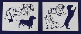 Dachshund Dog Stencils-Mylar 2 Pieces of 14 Mil 8&quot; X 10&quot; - Painting/Craf... - £18.86 GBP