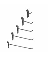 Only Hangers Commercial Grade Chrome Slatwall Hooks - Combo Pack of 25 A... - $33.95