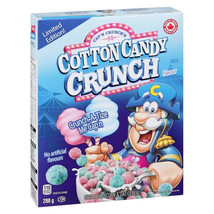 6 X Cap&#39;n Crunch  Cotton Candy Crunch Cereal 288g Each Box -Limited Edit... - £32.72 GBP