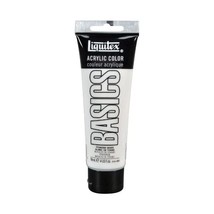 Liquitex BASICS Acrylic Paint, 118 ml Tube - Titanium White  - $15.00