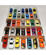 35pc Lot Free Wheeling Toy Cars 2&quot; to 3&quot; Die Cast Model Cars Multi-Color... - £31.17 GBP