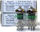 Upgrade For 6Ak5, 6J1, 6J1P, And Ef95 - Jan 5654W Platinum Grade Pair From - $34.93