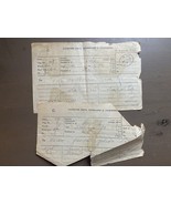 2 Palestine Telegrams Old Collectible 1942 - $19.01 CAD