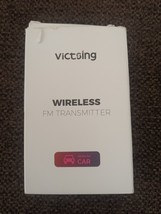 VicTsing BH477A Bluetooth 5.0 FM Transmitter Car Adapter 3 USB Fast Charge - $13.85