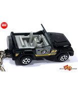    RARE KEYCHAIN BLACK JEEP WRANGLER  CUSTOM Ltd Ed. GREAT GIF - €34,10 EUR