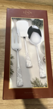 Lenox Holiday 3 Pc Server Set Great Gift Idea! NEW in Box - £31.60 GBP